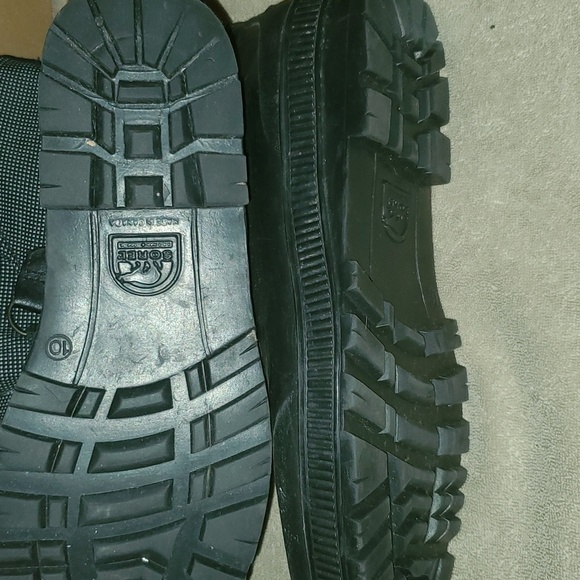 Sorel Womens Winter Boots Black White Fabric Knee High Bungee Lace Pull On Sz 10 - Picture 4 of 4